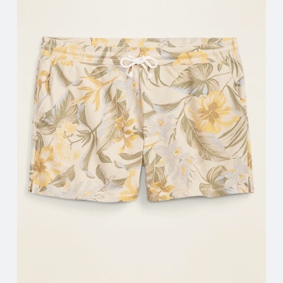 Old Navy Terry Floral Shorts - Picture 1 of 2